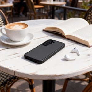 Tech-Protect MAGMAT GALAXY A36 / A37 / A56 / A27 5G MATINIS JUODAS - Image 6