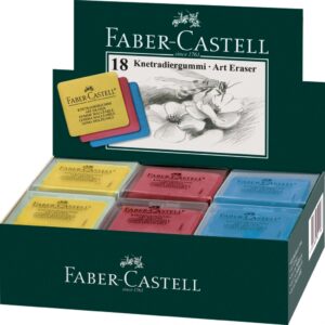 Trintukas Faber-Castell Art, minkštas, įvairių spalvų - Image 2