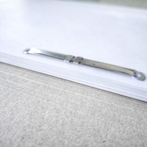Kartoninis segtuvėlis, A4, su spauda ir įsegėle, žalios spalvos - Image 3