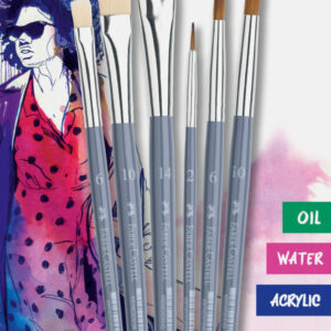 Teptukų rinkinys Faber-Castell Creative Studio, 6 vnt