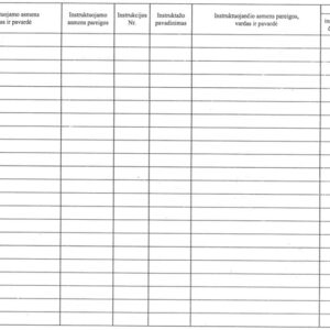 Gaisrinės saugos instruktažų registracijos žurnalas, A4, vertikalus, 12 lapų - Image 3