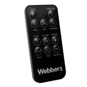 WEBBER WB1820 juodas bementis ventiliatorius su drėkintuvu - Image 7