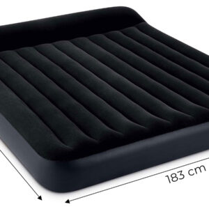 Large Double Air Mattress 203x183x25 cm Bed with Headboard INTEX 64144 - Image 7