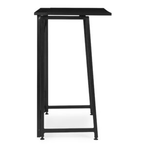 Folding computer desk 80x45 cm laptop table black ModernHome - Image 7