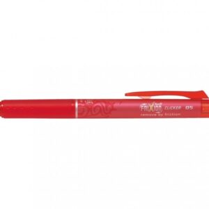 Automatinis tušinukas Pilot Frixion Clicker, gelinis, 0.5mm, su trintuku, raudonos spalvos