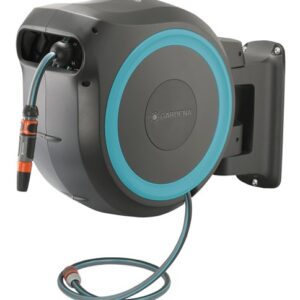 Gardena 18620-20 sodo žarnos ritė Ant sienos kabinama ritė Automatinis Juoda