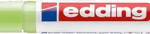 Akrilinis žymeklis edding 5300, pastelinės žalios spalvos