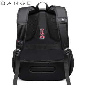 Kuprinė Bange 1903, 15.6", USB, juodos spalvos - Image 3