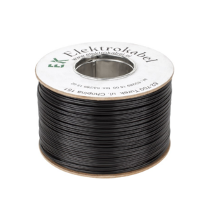 SMYp garsiakalbio kabelis 2 x 0,22 mm juodas 300 m