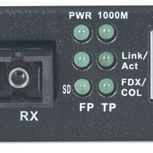 Intellinet 507349 tinklo medijos keitiklis 1000 Mbit/ai 1310 nm Vienas režimas Juoda - Image 3