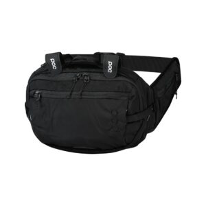 POC Hip Pack Hydro 4L juosmens krepšys Perdirbtas pluoštas Juoda