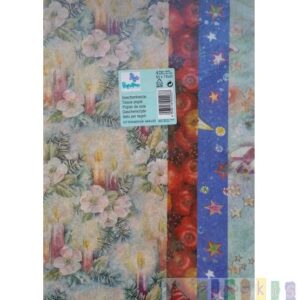 *Popierius dovanų pakav plonas 50x70 4vnt 0203 SUSY CARD