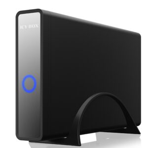 ICY BOX IB-382H-C31 HDD / SSD aptvaras Juoda 2.5/3.5"