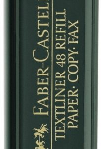 Teksto žymeklis Faber-Castell, geltonos spalvos, kirstu galiuku, 1,2 - 5mm