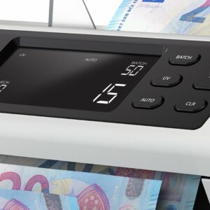Safescan 2210 G2 Banknotų skaičiavimo mašina Balta