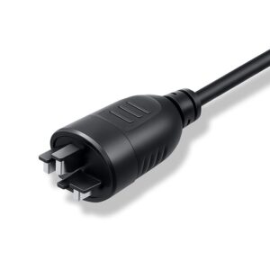 Qoltec 52613 Elektrinio dviračio įkroviklis 36 V | 42 V | 2 A | Bosch 3 kontaktų kištukas + maitinimo laidas - Image 3