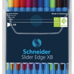 Tušinukų rinkinys Schneider Slider Edge XB, 10 spalvų