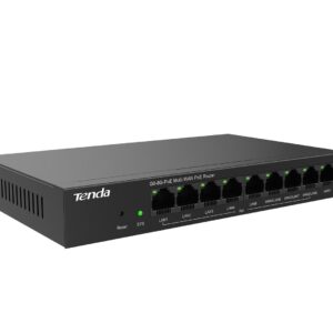 Tenda G0-8G-PoE laidinis maršrutizatorius Gigabitinis eternetas Juoda - Image 3