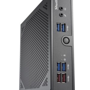 Shuttle DS50U3 asmeninio kompiuterio / darbo stoties platforma 1,3L dydžio kompiuteris Juoda i3-1315U