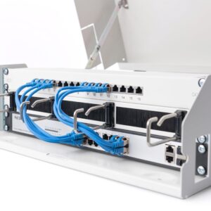 Digitus DN-19 04U-PB lentyna 3U Sieninis stovas Pilka - Image 3