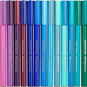 Flomasteriai Faber-Castell Connector, 40 spalvų - Image 2