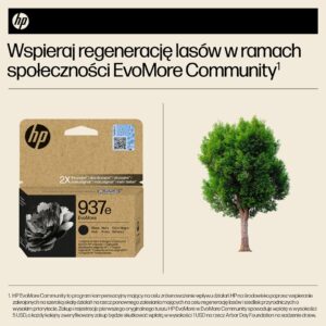 HP 937e EvoMore Black Original Ink Cartridge - Image 2