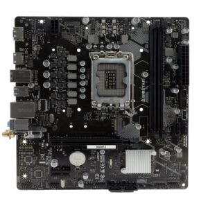 Biostar H610MT-E pagrindinė plokštė Intel H610 LGA 1700 „micro ATX“ - Image 2