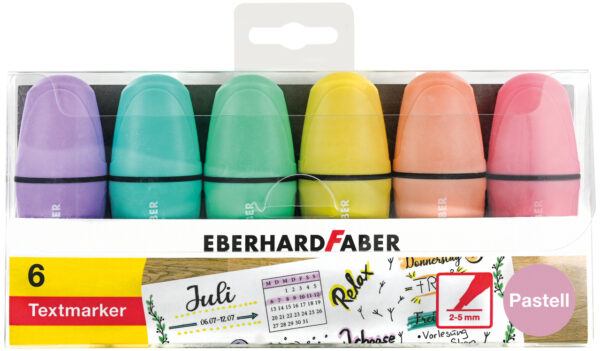 551403_Mini Highlighter pastel box of 6