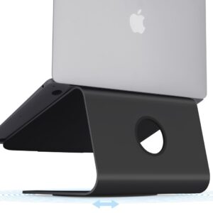 Rain Design mStand360 - drehbarer Aluminium Stand für MacBooks Notebooks bis 15 zoll Nešiojamojo kompiuterio stovas Juoda 38,1 cm (15") - Image 3