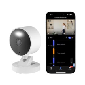 Aqara G100 Select Kubas IP apsaugos kamera Vidaus ir lauko 2304 x 1296 pikseliai Lubos / siena