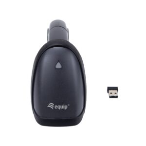 Equip 351029 brūkšninių kodų skaitytuvas Rankinis brūkšninių kodų skaitytuvas 1D/2D CMOS Juoda - Image 3