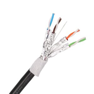 Extralink CAT6A FTP (F/UTP) OUTDOOR TWISTED PAIR WITH GEL 305M tinklo kabelis