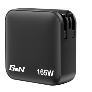 Verbatim Mini GaN Charger 165W Universalus Juoda AC Spartusis įkrovimas Vidaus - Image 2