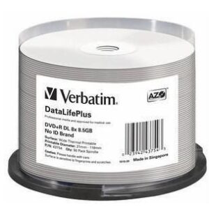 Verbatim DataLifePlus 8,5 GB DVD+R DL 50 vnt - Image 2