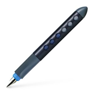 Plunksnakotis Faber-Castell Scribolino, kairiarankiams, juodos spalvos korpusas