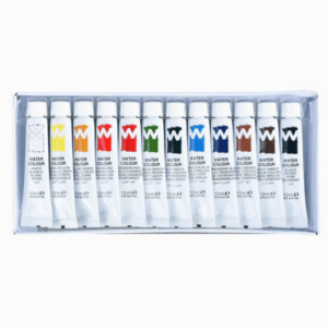 Akvareliniai dažai „Art Rangers“ 12 spalvų 12 ml tūbelėje - Image 2