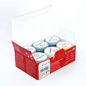 Guašas College, 6 spalvosx20ml - Image 2
