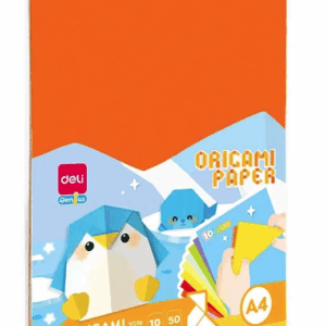 Origami popierius DELI A4/50L ,10 spalvų