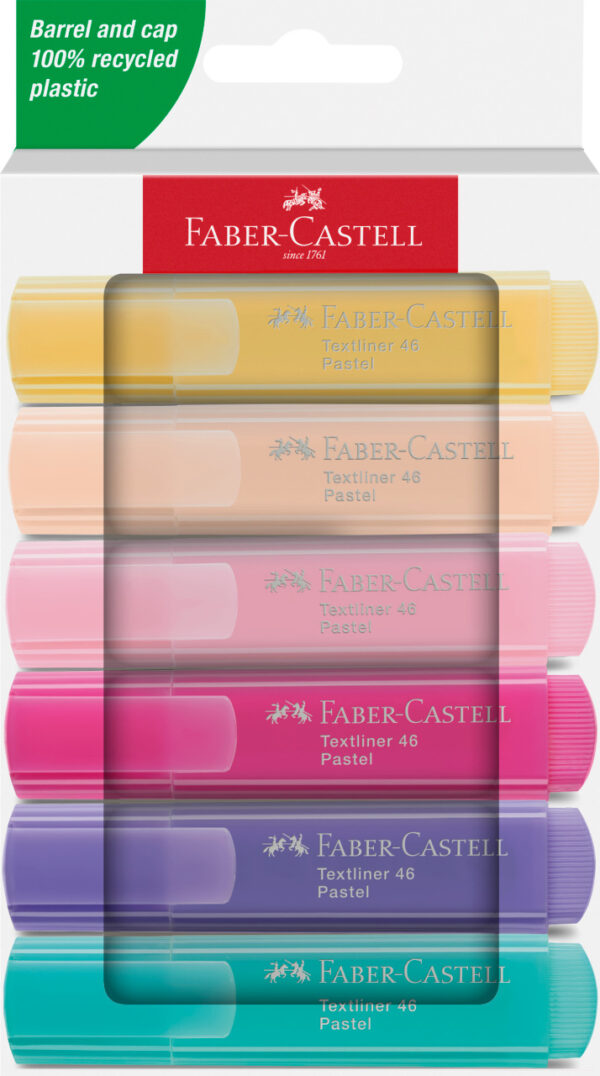 254656_Highlighter TL 46 Pastel cardboard 6x