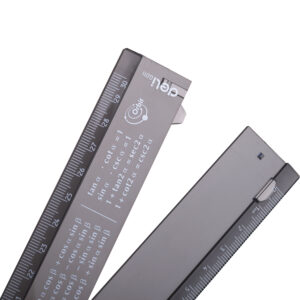 Liniuotė DELI 15cm-30cm sulankstoma juoda - Image 9