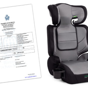 Car Seat for Children 2-in-1 Booster i-SIZE Height 100-150 cm Cup Holder ECOTOYS - Image 8