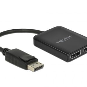 DeLOCK 87768 vaizdo signalų daliklis DisplayPort 2x DisplayPort - Image 1