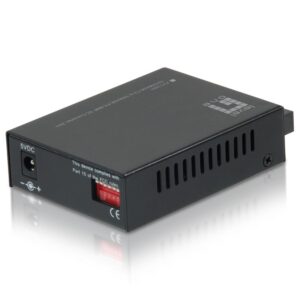 LevelOne FVT-2001 tinklo medijos keitiklis 100 Mbit/ai 1310 nm Keli režimai Juoda - Image 2
