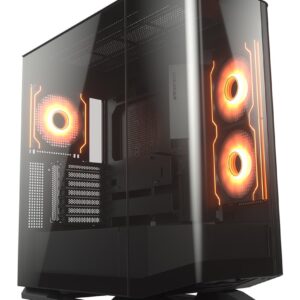 COUGAR CGR-58M6B-RGB „Midi Tower“ Juoda - Image 1