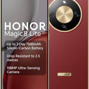 Honor Magic8 Lite 5G Dual Sim 8GB RAM 512GB - Reddish Brown