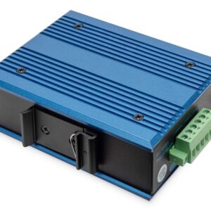 Digitus DN-651130 tinklo komutatorius Ne-valdomas Fast Ethernet (10/100) Juoda, Mėlyna - Image 2