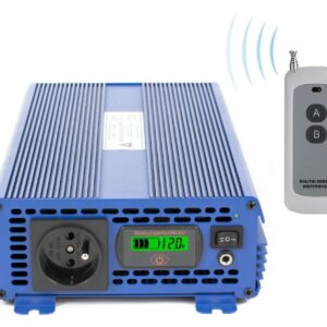 AZO Digital 12 VDC / 230 VAC ECO MODE SINUS IPS-2000S PRO 2000W įtampos keitiklis - Image 1