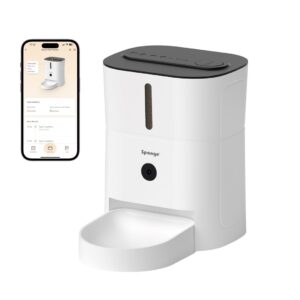 SPONGE Pet Feeder Smart Camera - išmanus gyvūnų ėdalo dozatorius – 3l - Image 2
