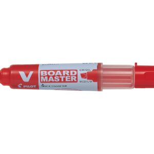Žymeklis baltai lentai Pilot V Board Master, 2,2-5,2mm, raudonos spalvos