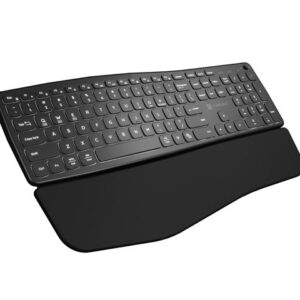 NATEC PORIFERA klaviatūra Namams / biurui „Bluetooth“ QWERTY JAV tarptautinė versija Juoda - Image 2